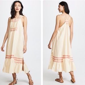 FREE PEOPLE ANOTHER LOVE LINEN DRESS